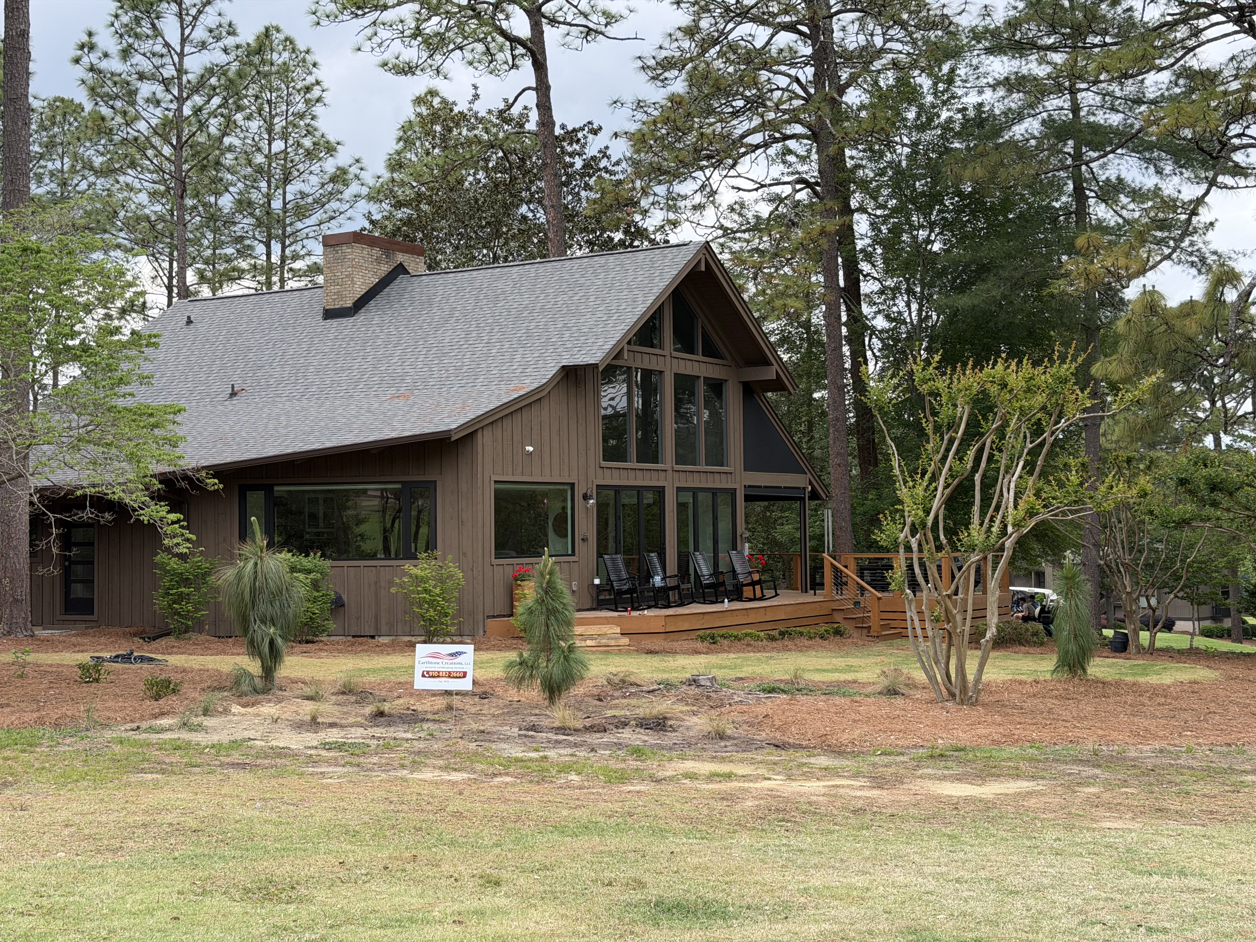 Property grounds maintenance and tree pruning Moore County NC