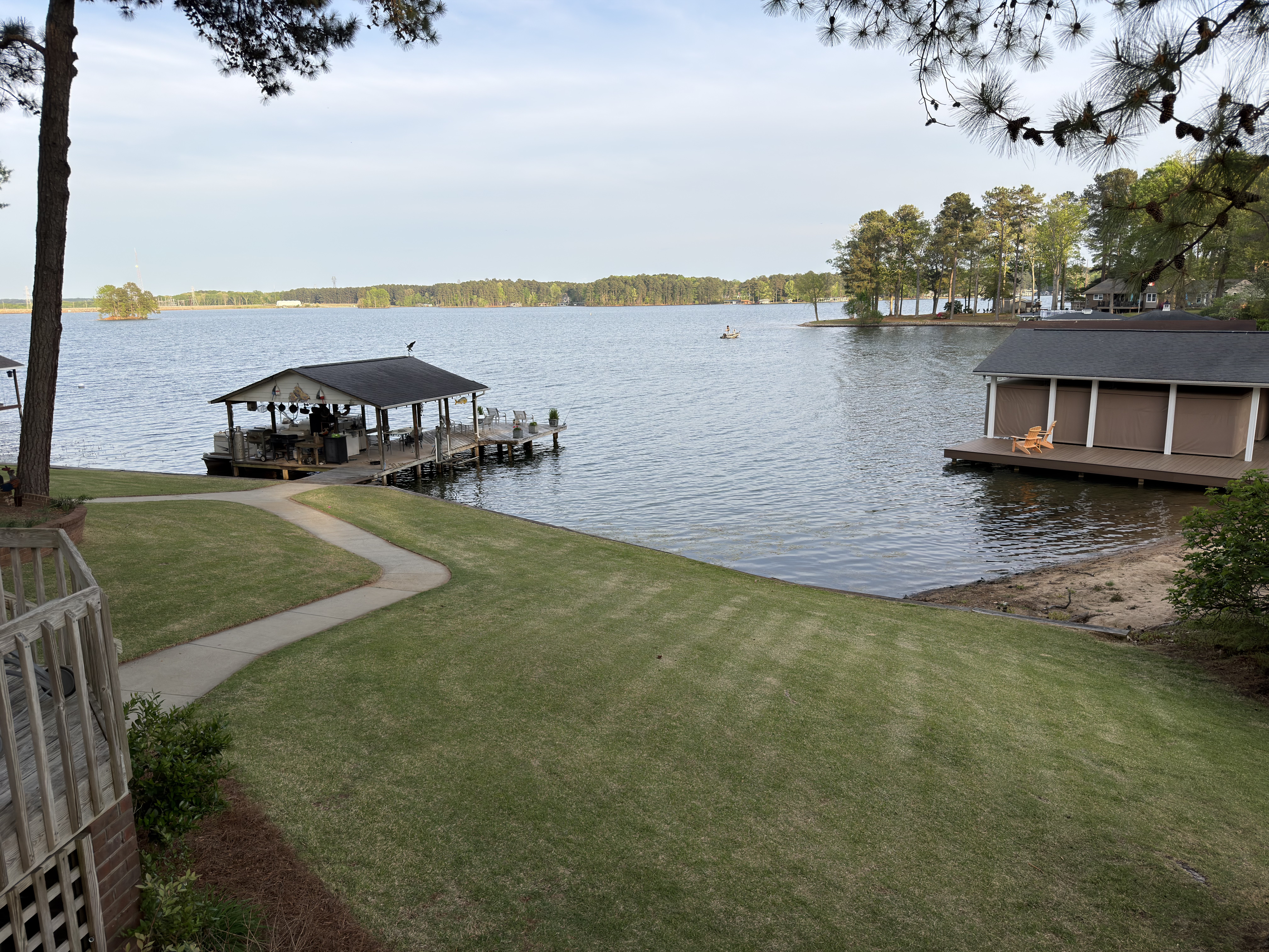 Lakefront property grounds maintenance Moore County NC